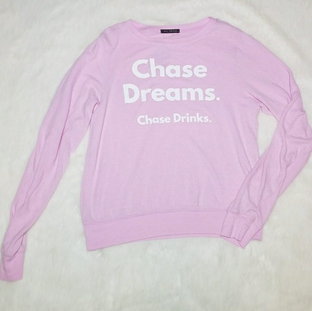 NWOT Wildfox Chase Dreams Chase Drinks BBJ